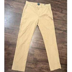 J Crew Thompson Flex Men's Tan Khaki Pants 31x32